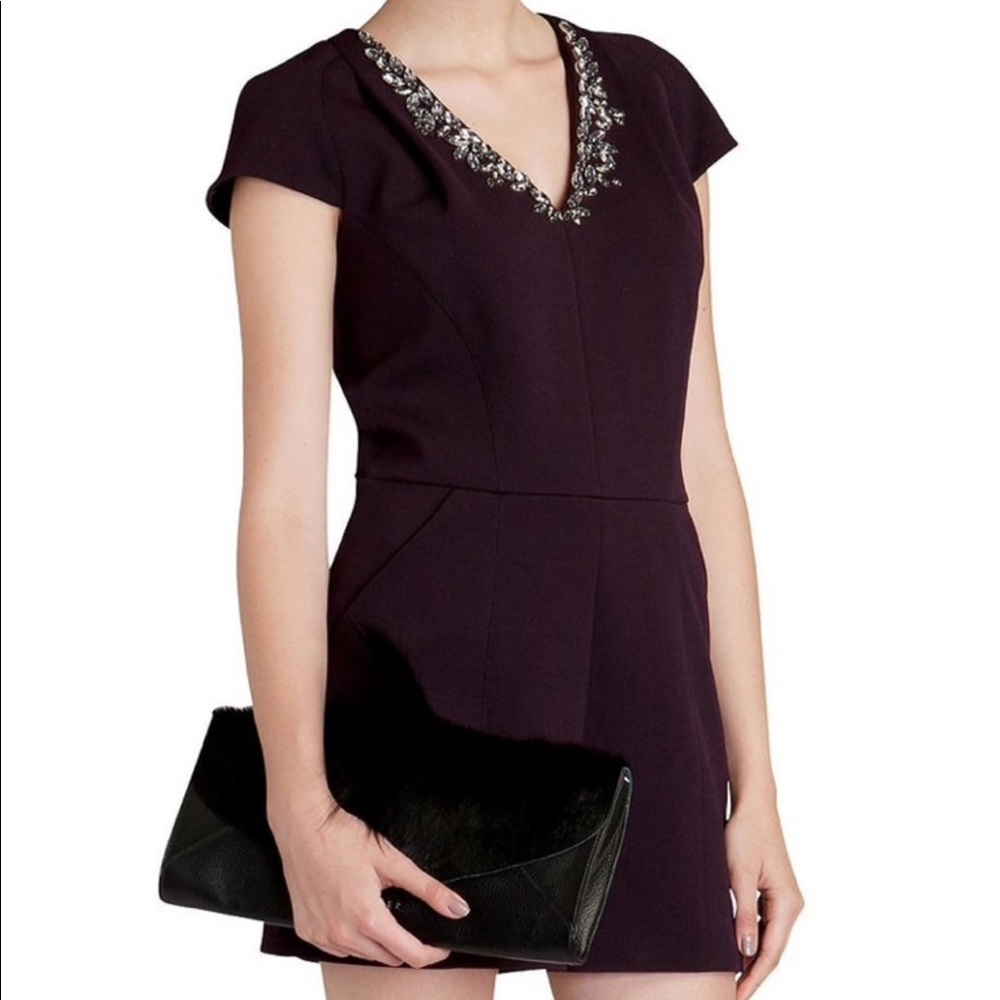 Ted Baker London Nuada Purple Jumpsuit Romper Playsuit